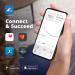 Greater Goods Bluetooth Connected Bathroom Smart Scale  Measures & Tracks BMI  Lean Mass  Water Weight  & Bone Mass  Extra-Large  Backlit LCD Screen  Auto-Calibration & Auto-Off Black  Premium BMI - Buy Online on GoSupps.com