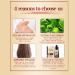  Yabauuop 6-in-1 Natural Hair Color Shampoo for Dark Brown Hair - Covers Gray Hair - Long-Lasting Color Shampoo for Men and Women - Lasts 30 Days - 500ml - Buy Online on GoSupps.com