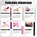 Roucerlin Nail File and Buffer Set Cuticle Kit Manicure Tools with Nail File Nail Buffer Block Cuticle Trimmer Cuticle Pusher Cuticle Cutter Cuticle Peeler & Nail Clips Gel Nail Remover Kit - Buy Online on GoSupps.com
