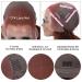 UNICE Copper Red Body Wave 13x4 Lace Front Wig 18 Inch - Pre Plucked Human Hair with Baby Hair for Dark Skins - 150% Density - Buy Online on GoSupps.com