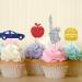 ROSTYAKZ 24pcs New York Cupcake Toppers New York Landmarks Cupcake Toppers Colorful Glitter New York City Cake Decoration for Boy Girl New York Themed Wedding/Birthday Party Supplies - Buy Online on GoSupps.com
