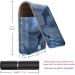 Travel Lipstick Organizer Case | Portable Makeup Bag with Mirror | Sea Sky Space Dolphin Design - Buy Online on GoSupps.com