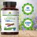 Brieofood Organic Licorice 1500mg - 45 Servings, Vegetarian & Gluten Free - 90 Tablets - Buy Online on GoSupps.com