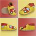 Firetruck Leather Toddler Shoes | Baby Walking Shoes 2-3 Years | Soft Sole Baby Girl & Boy Shoes - Buy Online on GoSupps.com