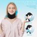 Runquit Soft Foam Neck Brace for Sleeping Adjustable Neck Support Brace for After Whiplash or Injury Keep Vertebrae Stable and Aligned for Relief of Cervical Spine Pressure for Women & Men - Buy Online on GoSupps.com