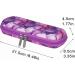 Jakago Insulin Cooling Bag - Portable Insulin Pen Case with 2 Nylon Cooling Packs for Diabetes Accessories | Violet - Buy Online on GoSupps.com