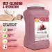 SPA REDI Pomegranate Clay Mask 128 Oz - Deep Cleansing Detoxifying & Hydrating for Pedicure & Body | Natural Bentonite Clay - Buy Online on GoSupps.com