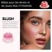 Lip Stick Blush | Blush Cream Light Multi-Use Stick - Instant Color Moisturizing Long Hold Mom Woman Daughter Natural Beauty Enhancer - Buy Online on GoSupps.com