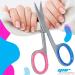 YNR Cuticle Nail Scissors Curved Blade Professional Stainless Steel Beauty Scissors for Manicure Pedicure Eyebrows Nose Hair Trimming Beauty Grooming Thick Toenails Women Men - Buy Online on GoSupps.com