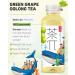 Tea PI Iced Tea Oolong Tea Green Grape Sweet Iced Fruit Tea Bottles Real Juice -16.9 fl oz 500mL 15 Pack - Buy Online on GoSupps.com