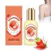 Vanilla Body Oil, Vanilla Essential Oil, Caramel Body Oil, Moisturizer Body Aromatherapy Oil, Daily Hydration Body Oil, Scented Body Oil, Smoothing Body Massage Oils (Strawberry, 118ML)