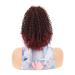 Afro Kinky Curly Poofy Ponytail Hair Extensions Synthetic Drawstring Ponytail Extensions Clip in Thick Curly Ponytail Fake Hairpiece for Black Women (Color : 1BTBUG)