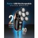 ATEEN 5-in-1 Wet/Dry Head Shaver for Men - Cordless Electric Razor Grooming Kit with LED Display - USB Rechargeable - Black - Buy Online on GoSupps.com