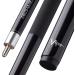 Viper Graphstrike 58 2-Piece Fiberglass Graphite Billiard Cue - Black - Buy Online on GoSupps.com