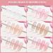 Artdone Sheer Gel Nail Polish Set - 6 Colors Translucent UV Gel for All Seasons - Milky White Pink Nude & Brown - Soak Off LED Lamp Manicure Kit - Buy Online on GoSupps.com