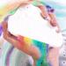 2 Pieces Cloud-Shaped Rainbow Bath Bombs Gift Set 110g Each Large Striped Fizzy Bath Bombs for Kids Adults Handmade Natural Vegan Bath Fizzies with Strawberry Oils Ideal for Relaxing Spa Bath - Buy Online on GoSupps.com