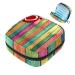 Colorful wooden women's napkins-storage bag portable periodic bag for women teenagers girls menstrual cups bags for breastfeeding