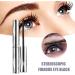 VKaoess Waterproof and sweatproof lengthening mascara Lengthening and curling mascara black Volumizing iron wand for fine short eyelashes allday wear smudgeproof 10 pieces - Buy Online on GoSupps.com