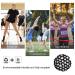 Plabbdpl 2-Piece Dutt Network Hair Bun for Gymnastics Ballet & Dance - Ideal Fabric Nodular Network for Rhythmic Sports - Buy Online on GoSupps.com