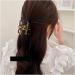 AELOUS Women Leopard Print Butterfly Geometric Hair Claws Colorful Headdress Hair Accessories for Fashion - Buy Online on GoSupps.com