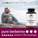 Berberine Supplement 1200mg - HCI Plus - 60 Capsules - Buy Online on GoSupps.com