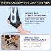 Ankle Brace for Women & Men | Maximum Support for Sprained Ankles & Recovery | Compression Stabilizer for Running Basketball Volleyball (Medium - Buy Online on GoSupps.com