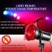 SAKOLLA 10Pcs Christmas Gel Filter - Red/Green Transparent Film 8.5 x 11 Inches Colored Overlays for Outdoor Lighting - Christmas Landscape Decoration - Buy Online on GoSupps.com