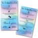 MAOSH Press-On Nail Application & Aftercare Instructions Cards - 50 Pack | 2x3.5'' Business Card Size DIY Press-On Nail Kit - Buy Online on GoSupps.com