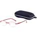 Stylish Frameless Reading Glasses for Women +2.5 - Anti-Blue Light Diamant Cut Edge Ultralight Presbyopian Glasses with Case - Perfect for Ages 60-64 - Buy Online on GoSupps.com