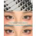 Fox Eye False Eyelashes - Natural Wispy 3D Individual Lashes for DIY Extensions | 6-15mm Cluster Pack - Buy Online on GoSupps.com
