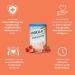 Milkraft Drinking Meal Strawberry Raspberry 480g - High-Caloric Protein Shake for Adults - Convenient Dietary Powder for Complementary Nutrition - Buy Online on GoSupps.com