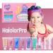 HaiolorPro 6PCS Hair Chalk for Girls & Kids Temporary Hair Colour Spray for Kids Temporary Hair Dye Girls Birthday Presents Kids Temporary Hair Makeup Sets Dye for Dark Hair 35 g (Pack of 6) Green+Blue+Pink+Purple+Blonde+Red - Buy Online on GoSupps.com