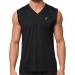 CFLEX Men's Sport Shirt Fitness Muscle Shirt Sportswear Collection XXL Black
