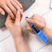 5 Electric Manicure Nail Grinder - Electric Manicure Set File Grinder Manicure Pedicure Tools with 6 Pieces Attachments and Sanding Bands Ytger 5 Pcs Usb-blue - Buy Online on GoSupps.com