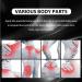 KOAHDE Magnetic Acupressure Patches Pain Relieving Magnetic Patch Patches Magnetic for Pain Relief Patches Magnetic Therapy Pain Relief Acupressure Magnetic Plaster Healing Magnets for Pain Relief - Buy Online on GoSupps.com