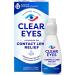 Clear Eyes Contact Lens Relief Eye Drops 0.5 Fl Oz - Soothes & Refreshes for Contact Lens Wearers (Pack of 1) - Buy Online on GoSupps.com