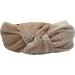 Topkids Accessories Velvet Glitter Knot Alice Bands Adult Women Hair Accessories for Women Hair Bands for Women Thick Headband Womens Headbands Head Bands Adult Women Wide Headbands (Cream) - Buy Online on GoSupps.com