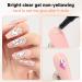 UNA GELLA Nail Rhinestone Glue Gel - Super Strong 15ML for 3D Nail Art No Wipe Perfect for Crystals & Jewels Ideal Gift - Buy Online on GoSupps.com