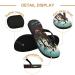Buy Mnsruu Halloween Pumpkin Bat Tree Castle Flip Flops | XL Slippers for Men & Women - Perfect for Home Spa & Travel - Buy Online on GoSupps.com