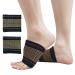 Copper Arch Support Bands Flat Foot Compression Brace for Fallen Arches and Heel Spur Treatment Plantar Fasciitis Braces for Foot Care
