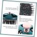 BUIFULSIC Shampoo Brush - Wear-Resistant Scale Peeling Tool for Daily Scalp Care | 9x8cm Green | International Shipping Available - Buy Online on GoSupps.com