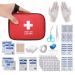 Honyao first aid set mini travel pharmacy 90 part emergency bag emergency set small for outdoor at home car workplace camping motorcycle bike hiking emergency
