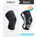 ZEAMO Compression Knee Brace for Knee Pain Relief - Mesh Weave Tech, Patellar Tendonitis Support - Black XX-Large - Buy Online on GoSupps.com