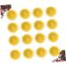 Zerodeko 50pcs Barber Mats for Clippers Hanging Grapes Toys for Kids Kid Toys Orange Props Fruit Plastic Fake Yellow 5X0.9cm - Buy Online on GoSupps.com