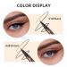 Waterproof Liquid Eyeliner Pen | Smudge Proof & Long Lasting | Ultra Fine Tip | Black/Brown | 0.14 Fl Oz - Pack of 1 - Buy Online on GoSupps.com