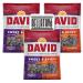 Sweet and Spicy Sunflower Seeds Bundle. Includes Three-5.25 Oz Bags of David Sweet and Spicy Sunflower Seeds Plus a BELLATAVO Fridge Magnet! David Jumbo Sunflower Seeds Contains No Artificial Flavors