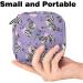 Zebra Pattern Menstrual Cup & Napkin Storage Bag - Purple Multicoloured 08 - Buy Online on GoSupps.com