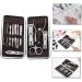 12 Piece Nail Care Set Manicure Kit Trimmer Nail Clippers Stainless Steel Manicure Tools Professional Nail Kit Stainless Steel Set Nail Suite 12-Piece Set - Buy Online on GoSupps.com