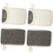 Baluue 16 Pcs Black Linen Soap Bag Foaming Soap Shower Foaming Bag Soap Pouch Cotton Soap Bags Flax - Buy Online on GoSupps.com