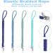Pacifier Holder for Boys and Baby Girls Binky Pacifier Holder 100% Hand Woven Fits All Pacifiers with Handmade Braided Cotton Modern Unisex Baby Shower Birthdays Christmas Set (blue series 6) - Buy Online on GoSupps.com